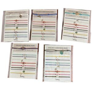 EFFY Rope Bracelets Lot Of 5 NEW in Package Royal Caribbean Collect A Rope